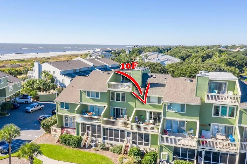 Mariner's Walk 10f - Charming Oceanview! Two-story Villa! Apartment Isle of Palms