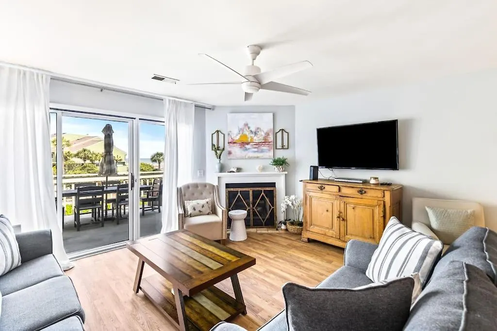 Mariner's Walk 10f - Charming Oceanview! Two-story Villa! Isle of Palms